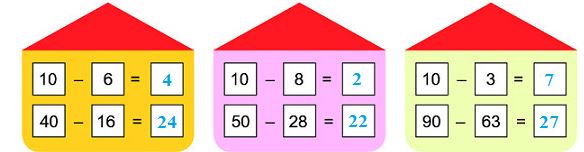 Bài 1 Toán lớp 2 trang 92 tập 1