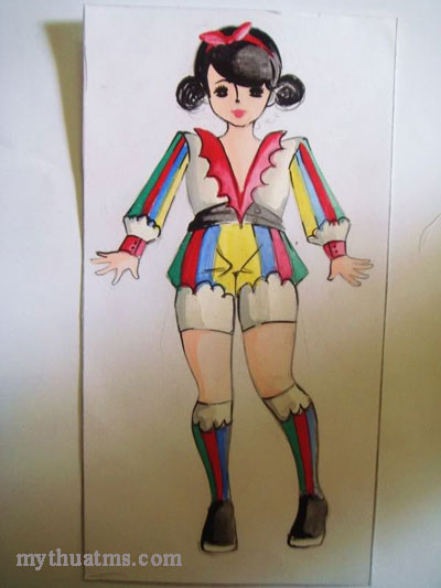 Thiết kế trang phục (tự vẽ)