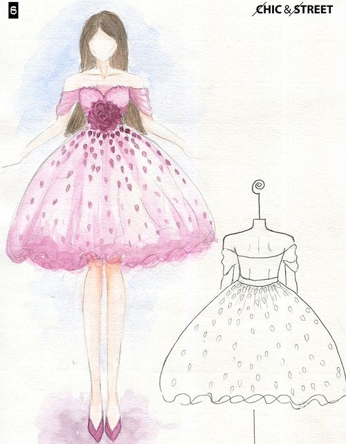 Thiết kế trang phục (tự vẽ)