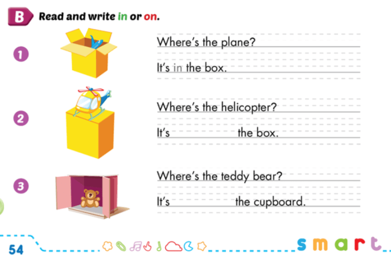 Giải SBT i-Learn Smart Start 3 Unit 5 Lesson 3