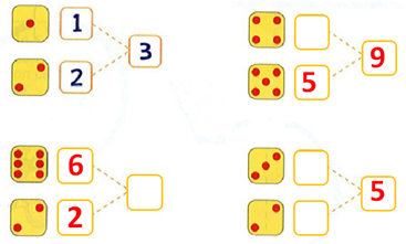 Toán lớp 1 có đáp án