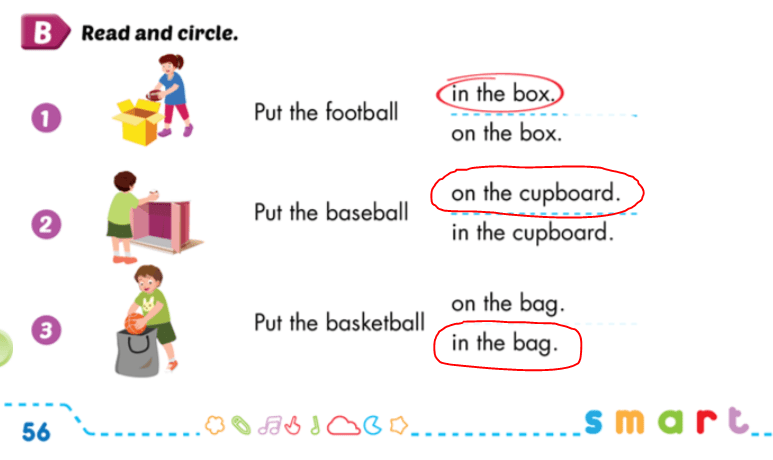 Giải SBT i-Learn Smart Start 3 Unit 5 Lesson 4