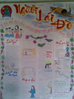 Vẽ tranh trang tr&iacute; b&igrave;a lịch treo tường