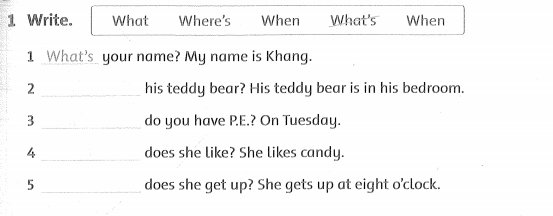 Family and Friends 3 Workbook Unit 7 Lesson 6