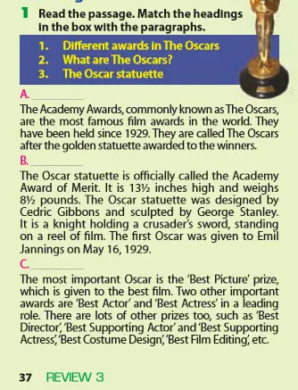 Tiếng Anh 7 Review 3 Skills