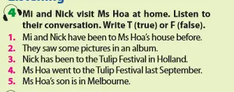 Tiếng Anh 7 Review 3 Skills