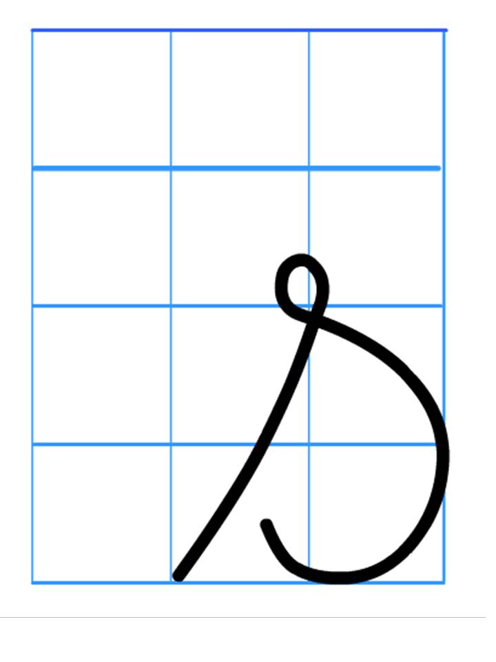 Cách viết chữ s thường