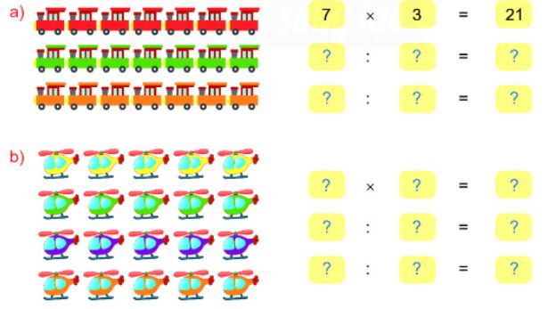 Bài 1 (trang 19 SGK Toán 2 tập 2)