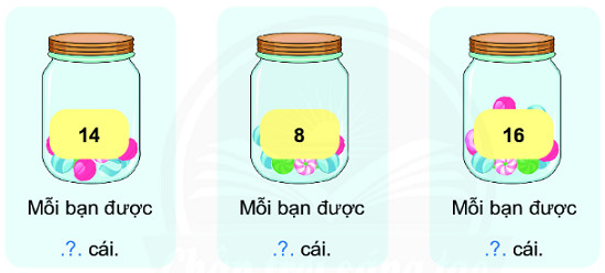 Bài 3 (trang 24 SGK Toán 2 tập 2) Chân trời sáng tạo