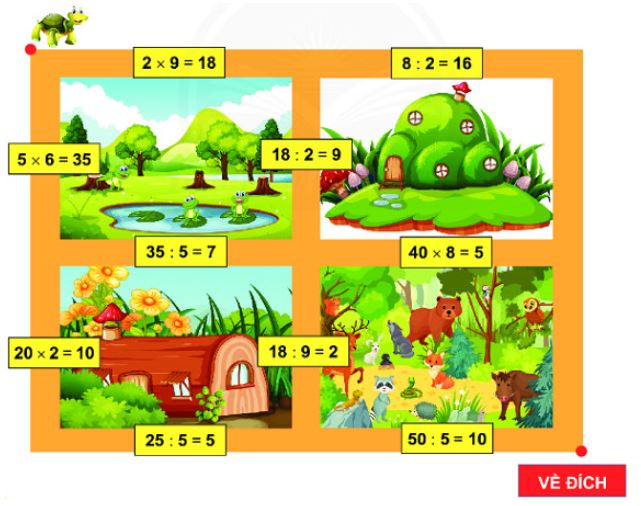 Vui học (trang 20 SGK Toán 2 tập 2)