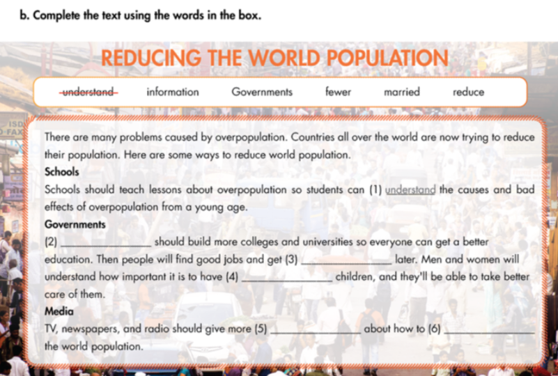 Smart World 7 Workbook giải bài tập Unit 7 Lesson 3