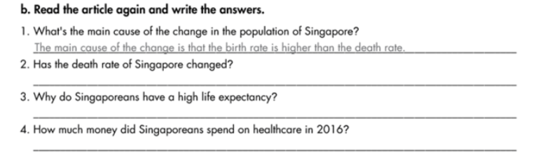 Smart World 7 Workbook giải bài tập Unit 7 Lesson 4
