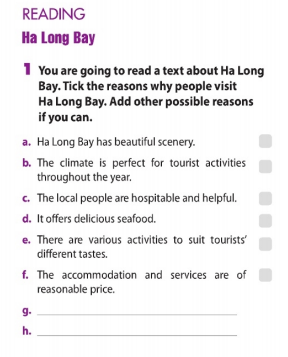 Unit 8 lớp 11 Reading