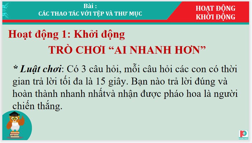 Bài tập cuối khóa module 9 môn Tin học