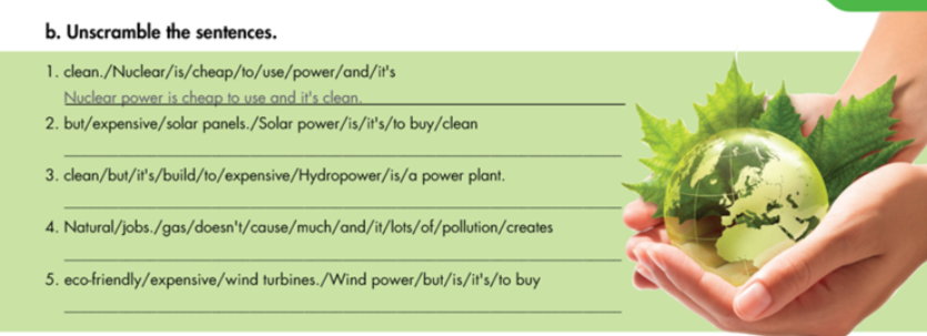 Smart World 7 Workbook giải bài tập Unit 8 Lesson 2