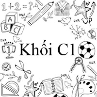Khối C1 gồm những môn nào?