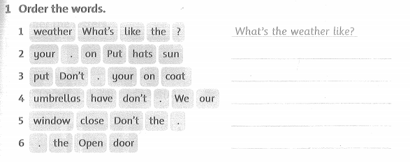 Family and Friends 3 Workbook Unit 8 Lesson 2
