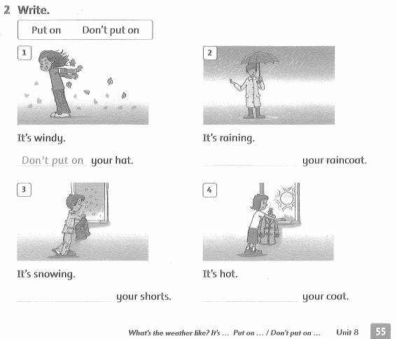 Family and Friends 3 Workbook Unit 8 Lesson 2