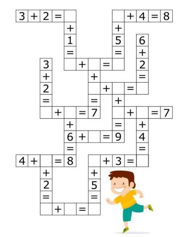 Bài toán điền số vào ô phép tính trong phạm vi 10