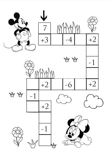 Bài toán điền số vào ô phép tính trong phạm vi 10