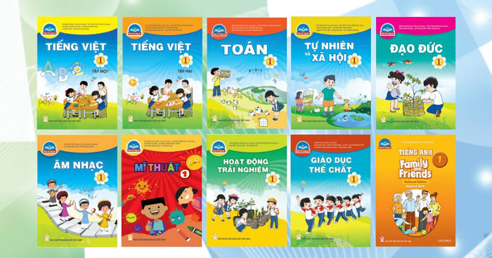 Bộ sách giáo khoa lớp 1: Chân trời sáng tạo