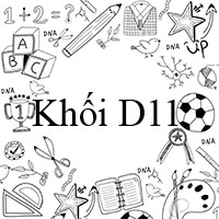 Khối D11 gồm những môn nào?