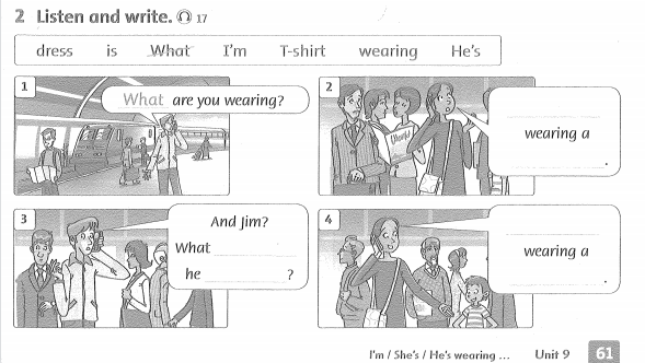 Family and Friends 3 Workbook Unit 9 Lesson 2