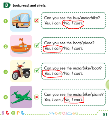 Giải i-Learn Smart Start 2 Unit 8 Lesson 1 SBT