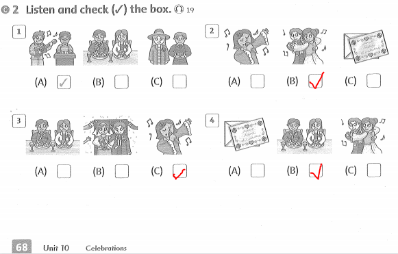 Family and Friends 3 Workbook Unit 10 Lesson 1