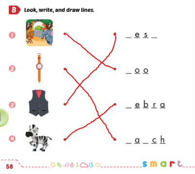 Giải i-Learn Smart Start 2 Unit 9 Lesson 2 SBT