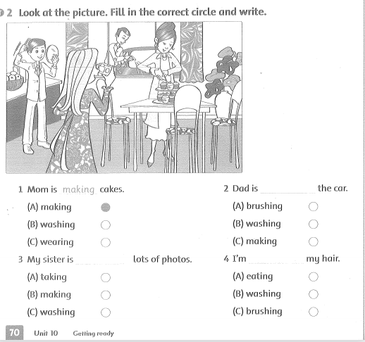 Family and Friends 3 Workbook Unit 10 Lesson 3