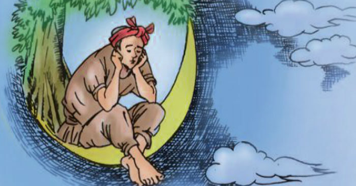 Vẽ truyện cổ tích lớp 8 chú Cuội