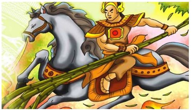 Vẽ tranh minh họa truyện cổ tích Thánh Gióng