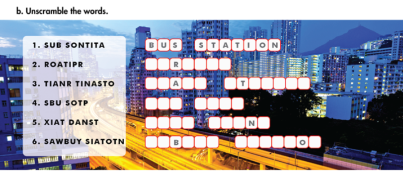 Smart World Workbook 7 giải bài tập Unit 9 Lesson 3