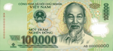 Hình ảnh tiền Việt Nam