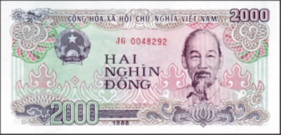  Giấy bạc 2.000 đồng