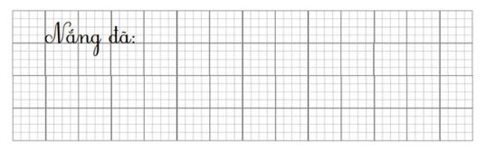 Đề thi học kì 2 môn Tiếng Việt lớp 1 sách Chân trời