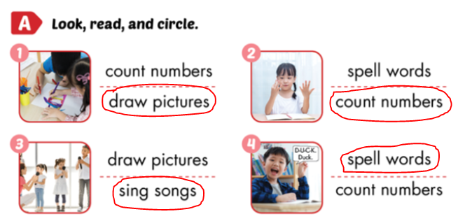 Giải i-Learn Smart Start 2 Unit 9 Lesson 3 SBT