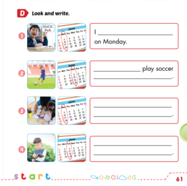 Giải i-Learn Smart Start 2 Unit 9 Lesson 3 SBT