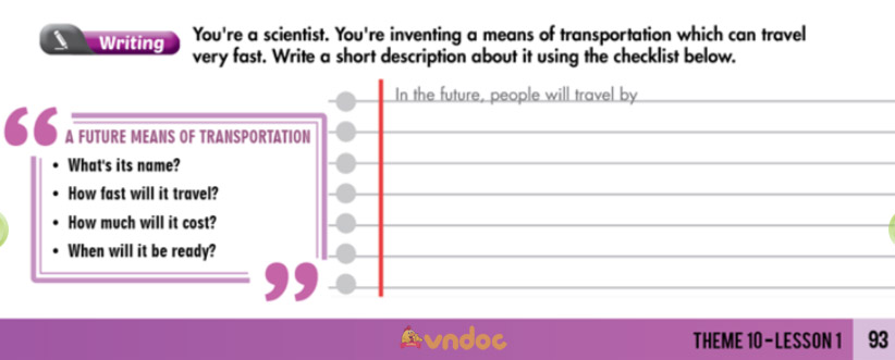 Smart World Workbook 7 giải bài tập Unit 10 Lesson 1