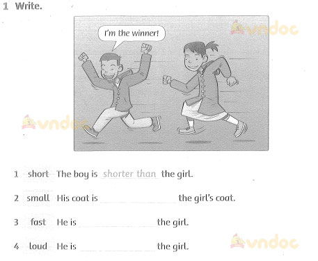 Family and Friends 3 Workbook Review 4