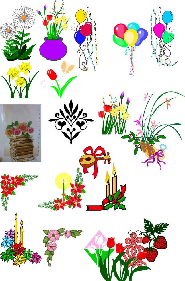 Mẫu họa tiết trang trí bìa giáo án dành cho giáo viên Họa tiết trang trí bìa giáo án đẹp