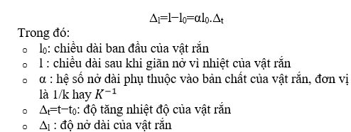 Sự nở vì nhiệt của chất rắn