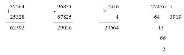 Vở bài tập Toán lớp 3 Bài 167 trang 97, 98