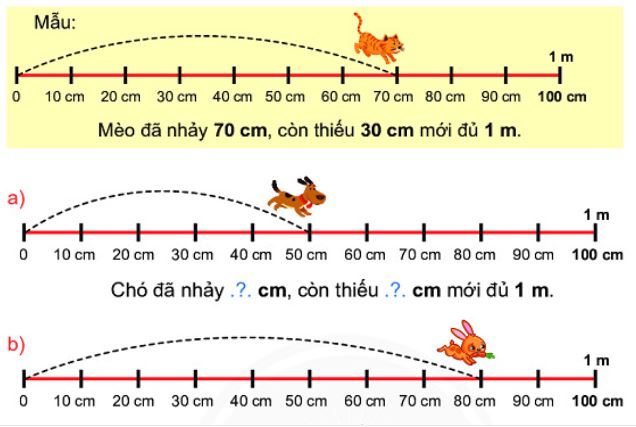 Bài 1 (trang 62 SGK Toán 2 tập 2)