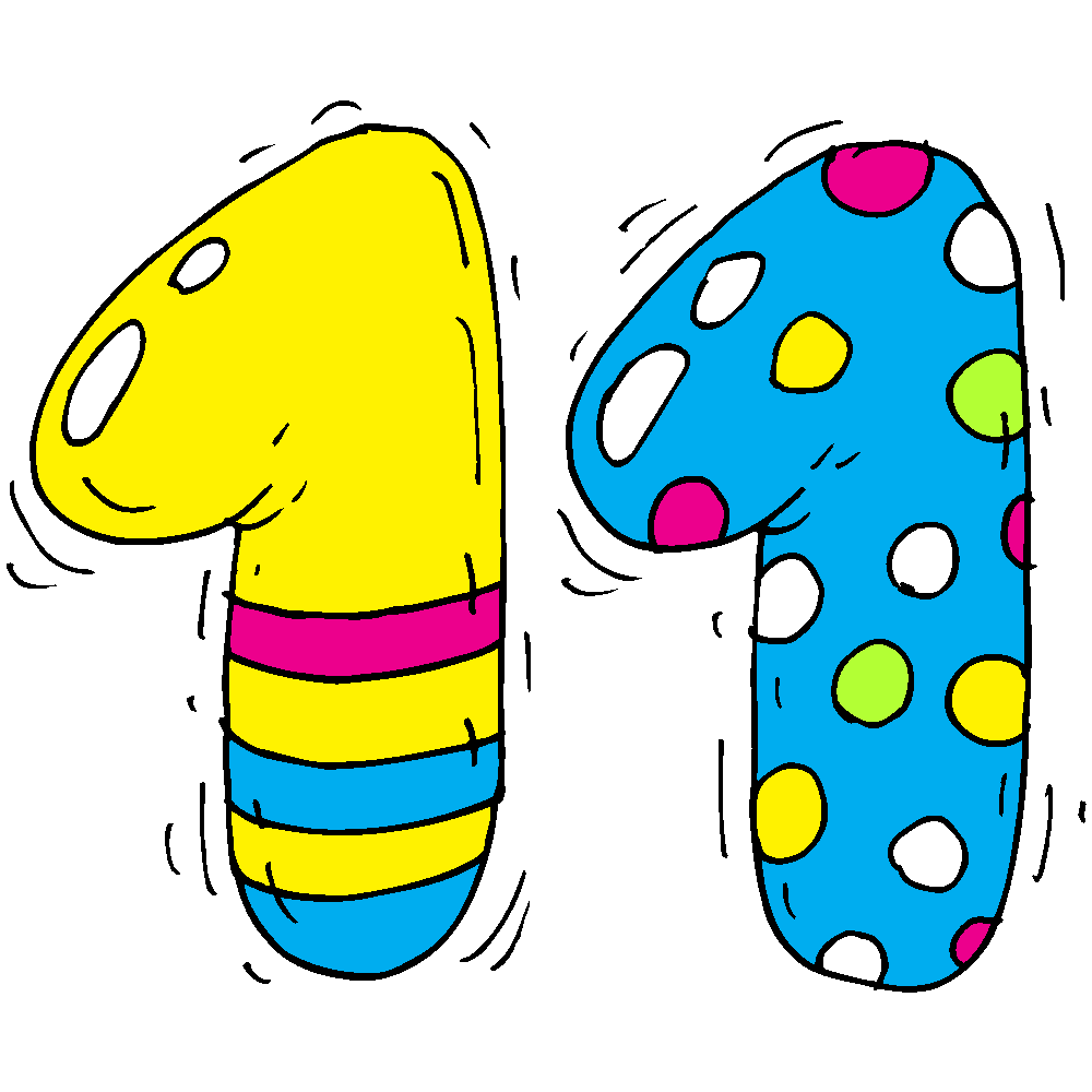 Bài tập tiếng Anh trẻ em Number có đáp án