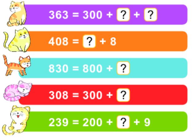 Bài 1 (trang 63 SGK Toán 2 tập 2)