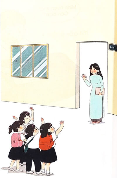 Bài 2: Gửi lời chào lớp Một