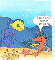 Bài 4: Tôm càng và cá con