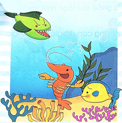 Bài 4: Tôm càng và cá con